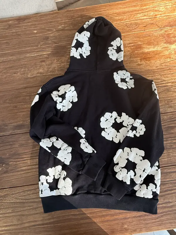 Denim tears cotton wreath hoodie small