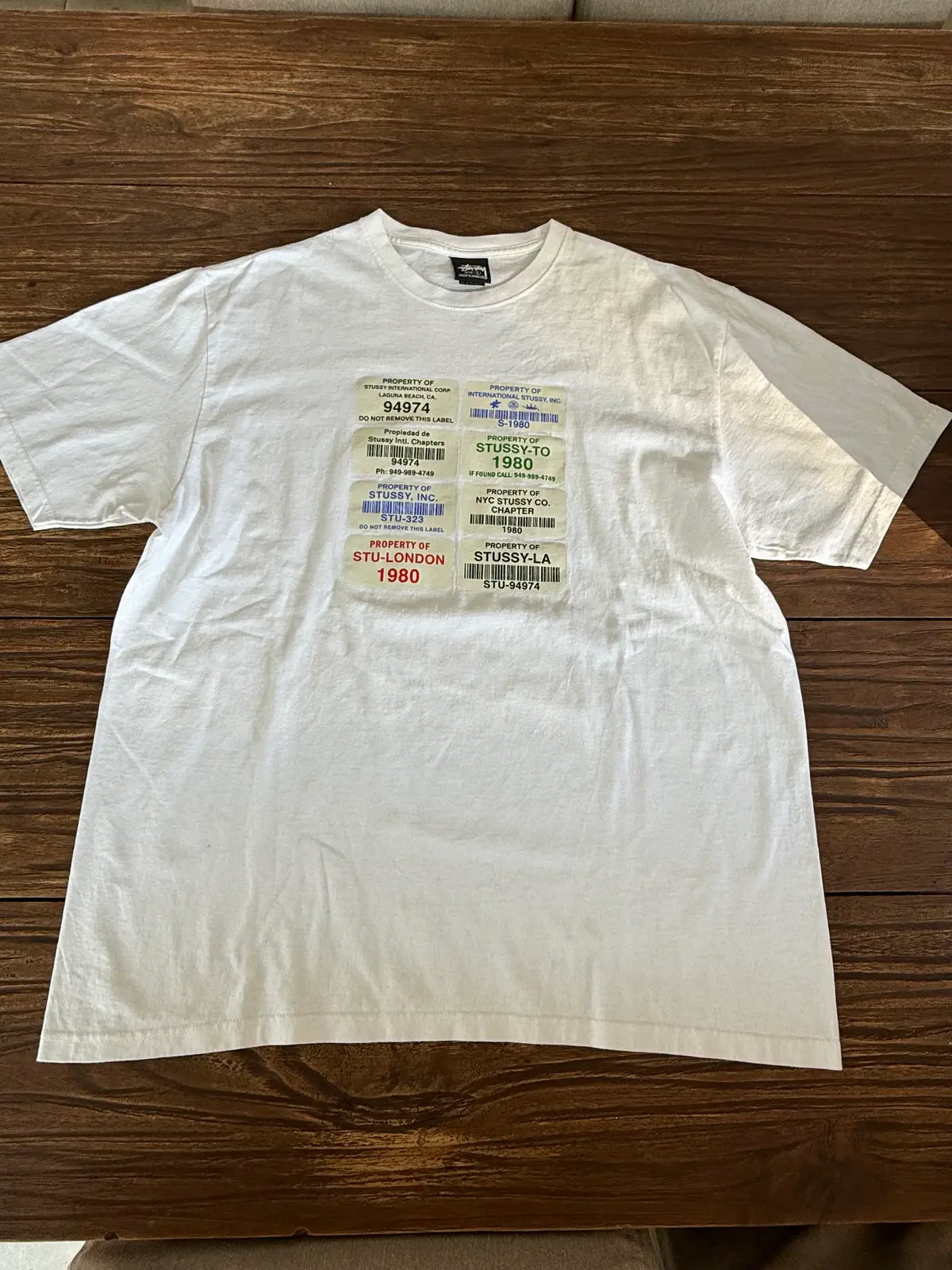 Stüssy Stüssy label tshirt