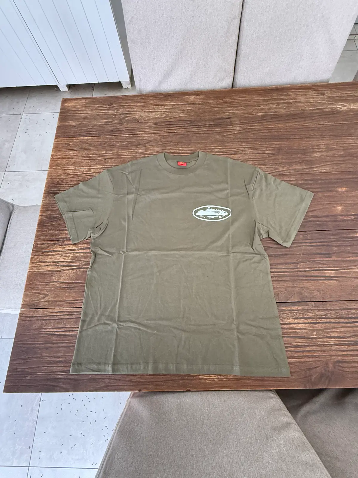 Corteiz Corteiz Alcatraz army green tshirt