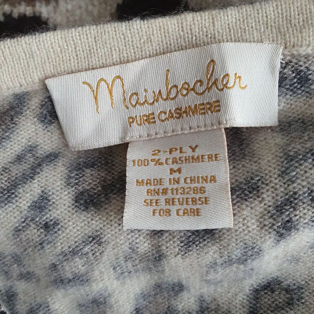 Mainbocher Knitwear