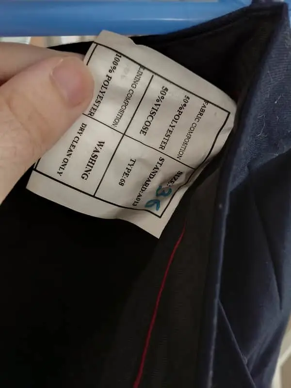 Men's sports jacket and pants