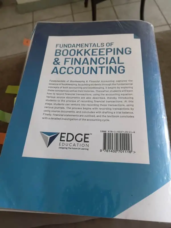 Fundamentals of bookkeeping