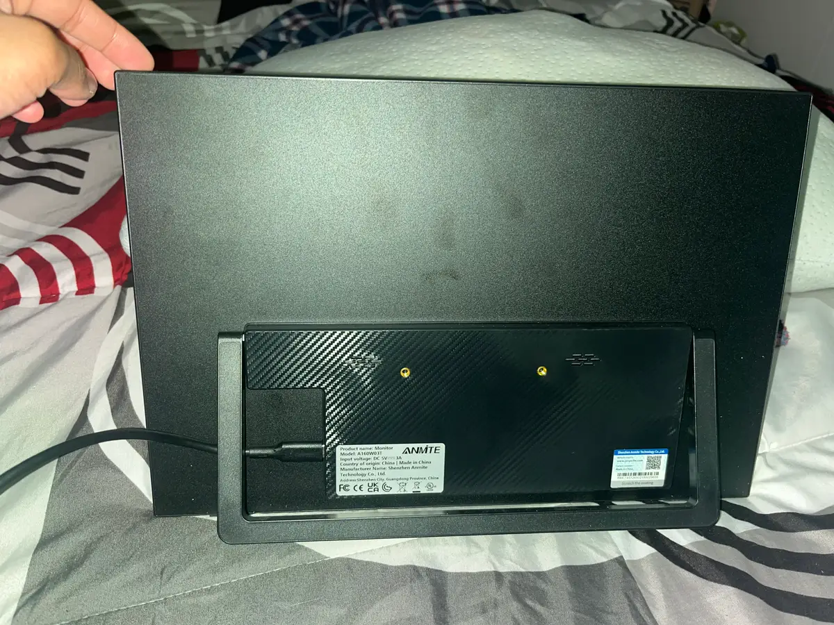 Anmite 16 inch Touch Screen Portable Monitor