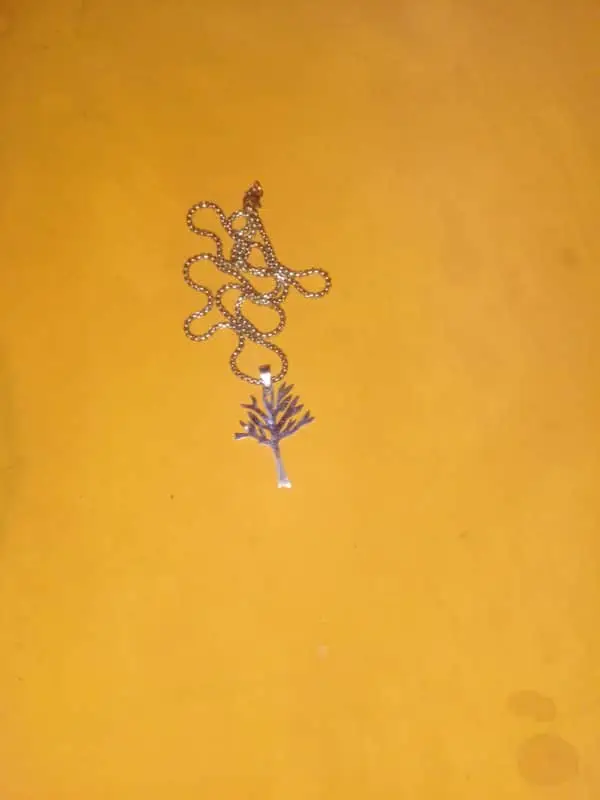 Silver Tree of Life Pendant Necklace – Minimalist Stainless Steel Charm for Everyday Elegance
