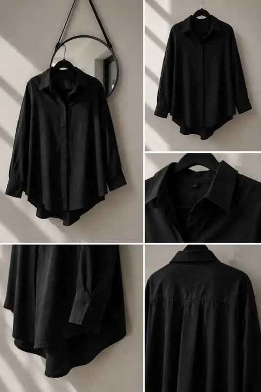 Stara STARA Essential Black Shirt