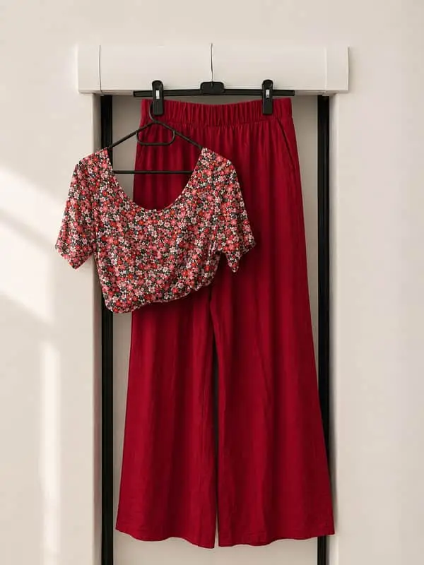 STARA Red Brunch set