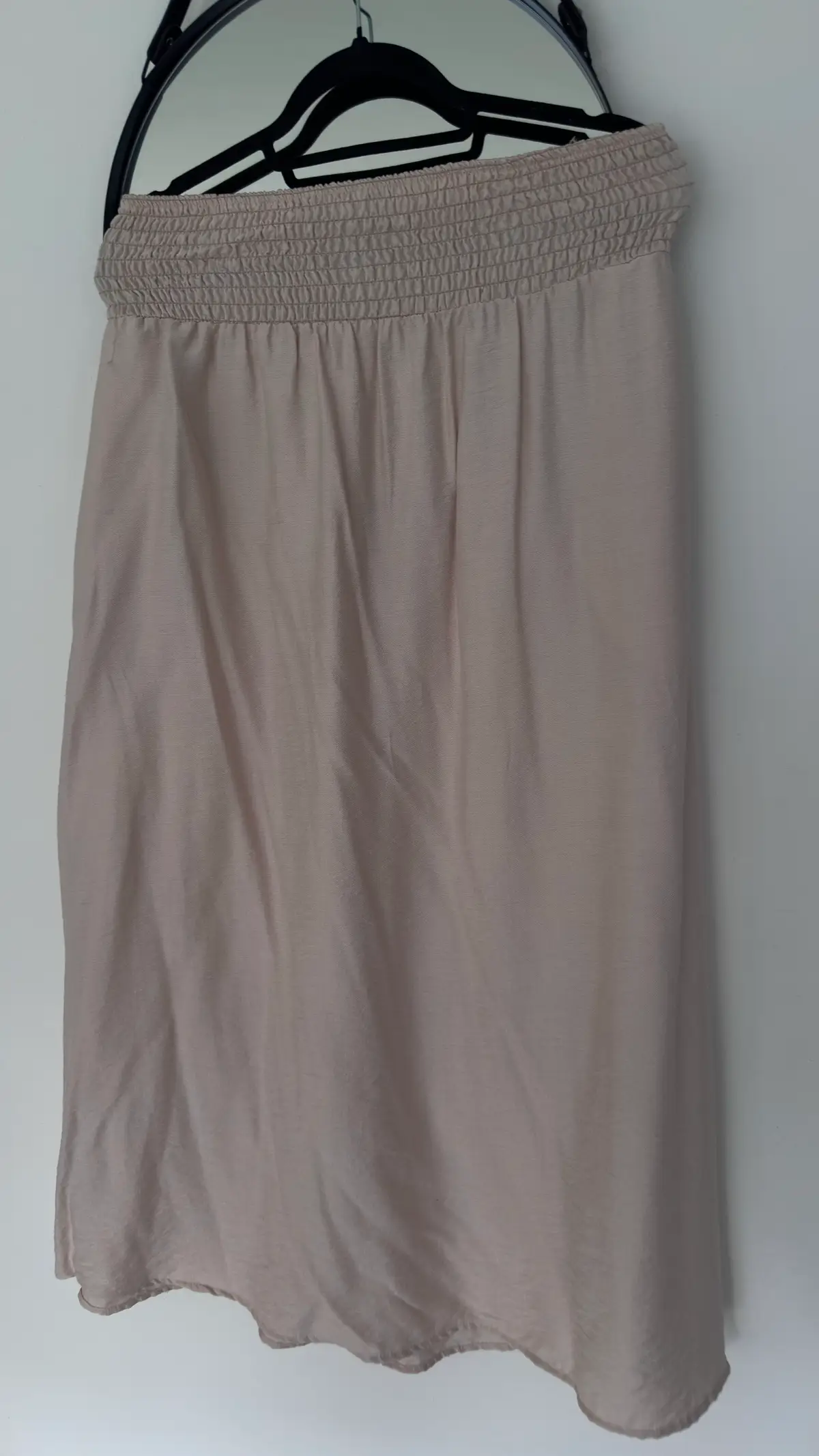 STARA Classic Blush Rouched Maxi skirt