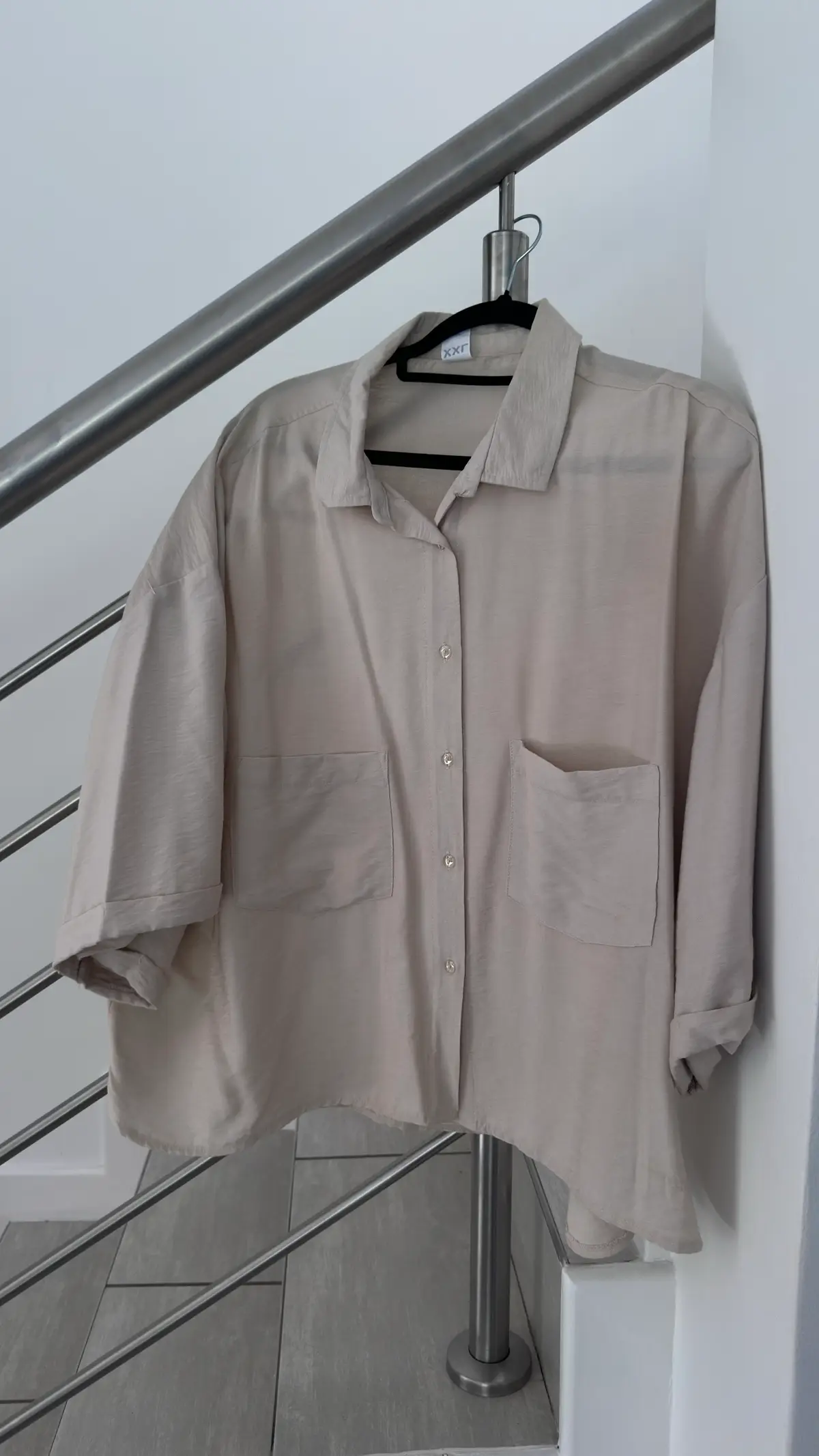STARA Beige Box Shirt