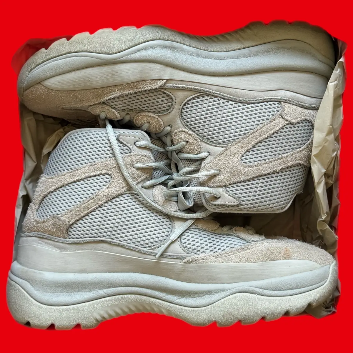 Adidas Adidas Yeezy Desert boot Salt Colourway UK11 New