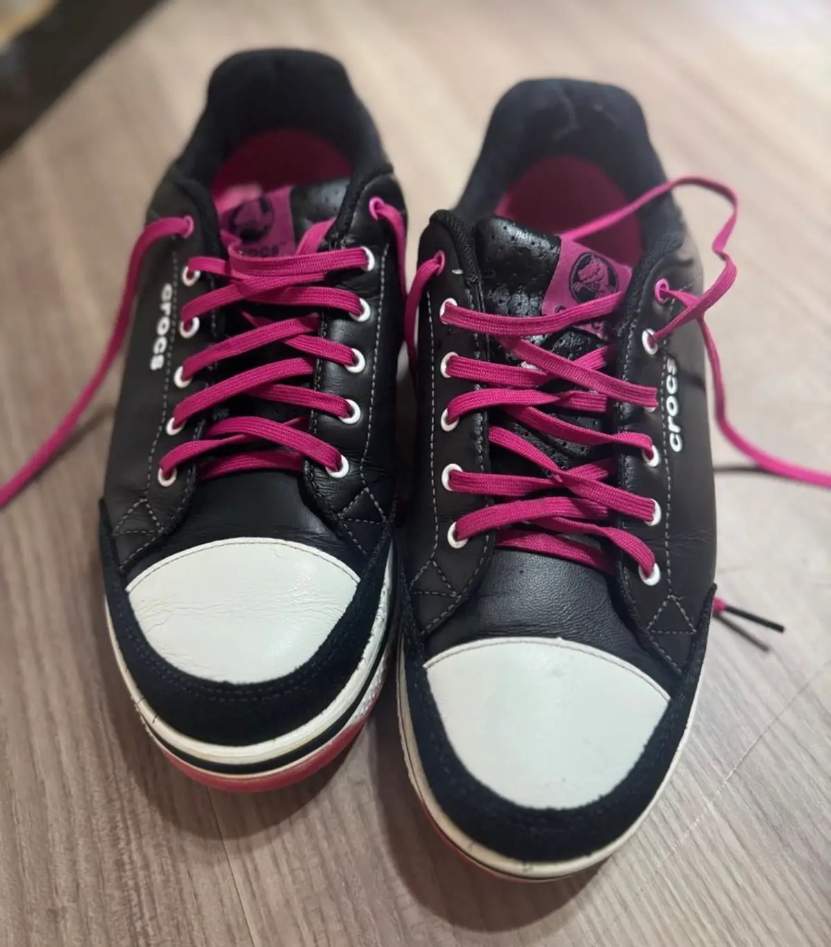 Crocs Leather Golf Shoes