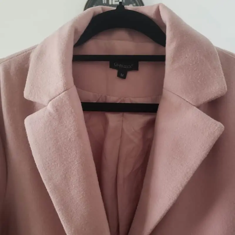 G-Maxx Dusty Rose Tailored Overcoat 🌸✨