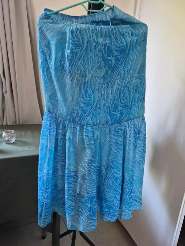 Other Neon blue skirt