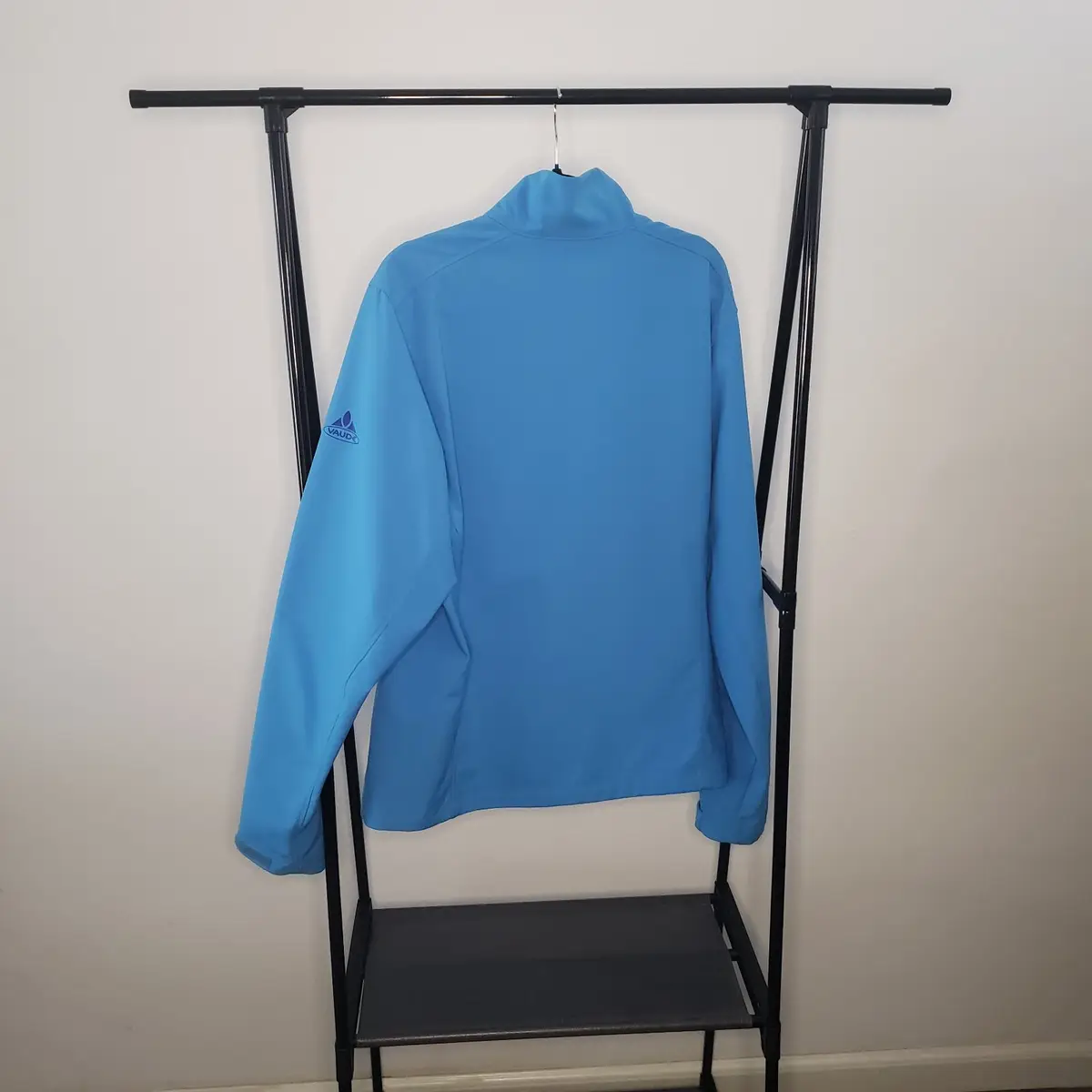 Vaude Light Blue Zip-Up Outdoor Jacket