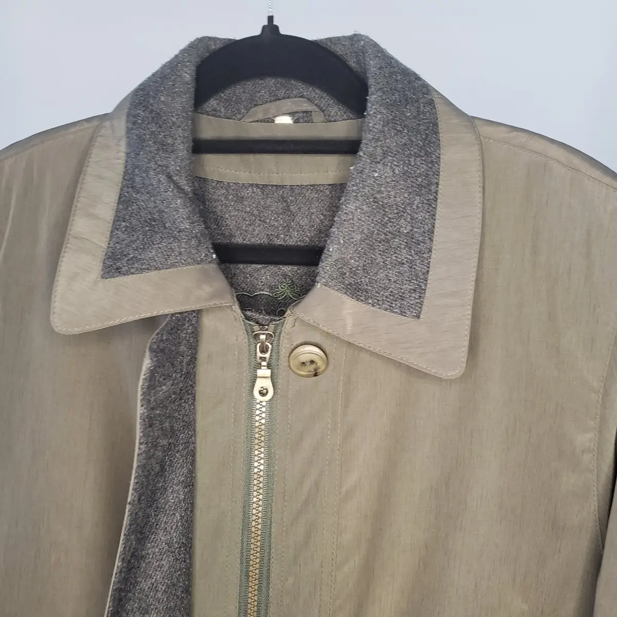 Biaggini Roma Olive Green Mid-Length Coat