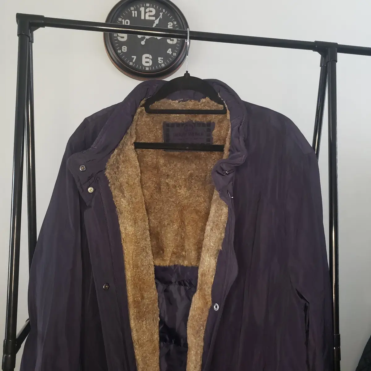 Gerry Weber Edition Navy Faux-Fur Lined Jacket