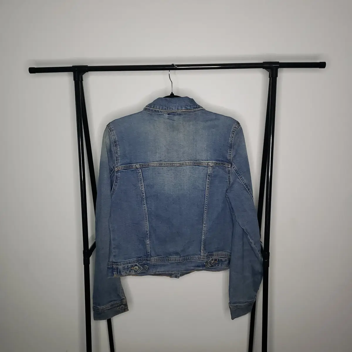 Pimkie Light Wash Distressed Denim Jacket