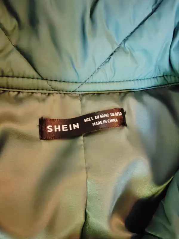 Shein Vintage looking green jacket