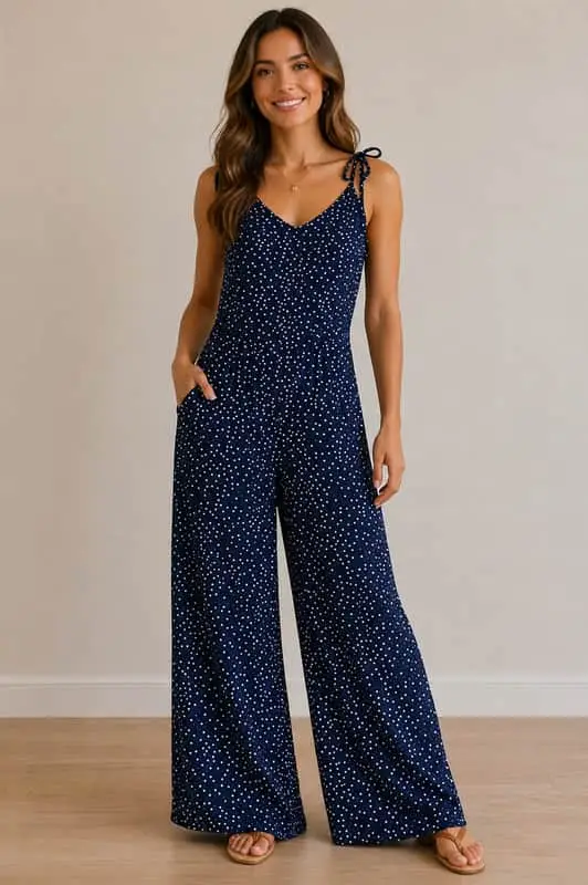 Shein Blue jumpsuit