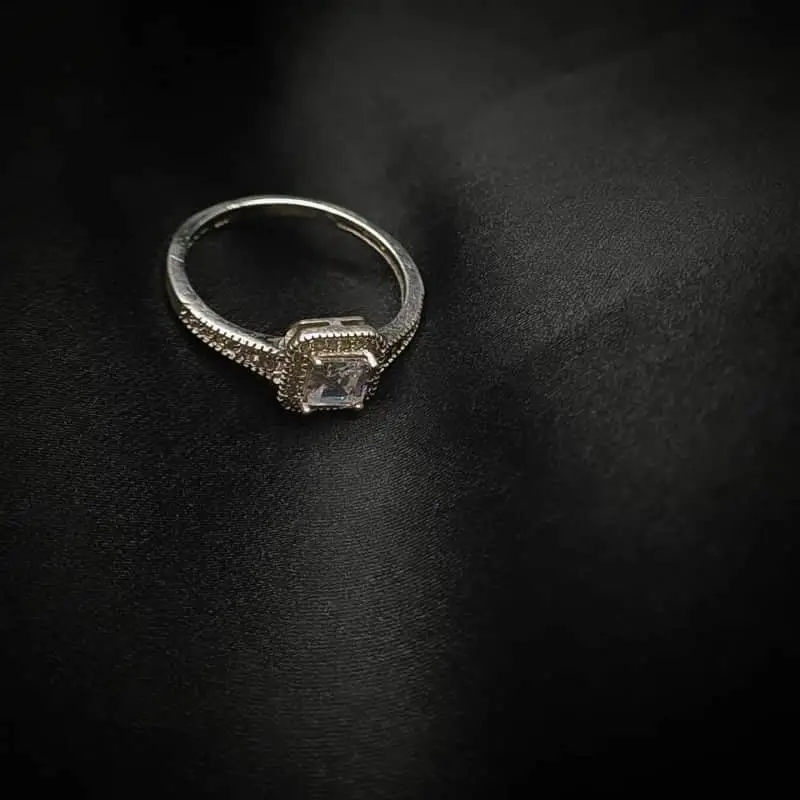 Sterling Silver Cubic Zirconia Ring