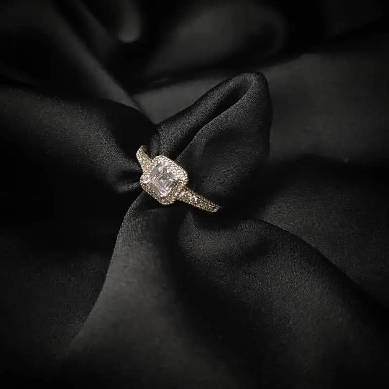 Sterling Silver Cubic Zirconia Ring