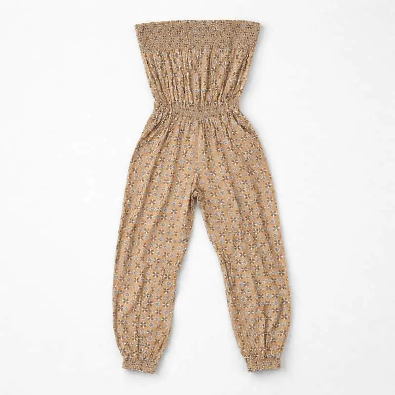Ginger Mary Boobtube Jumpsuit – Floral Print (Size 38)
