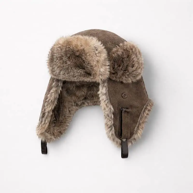 Premium Stetson rabbit trapper hat