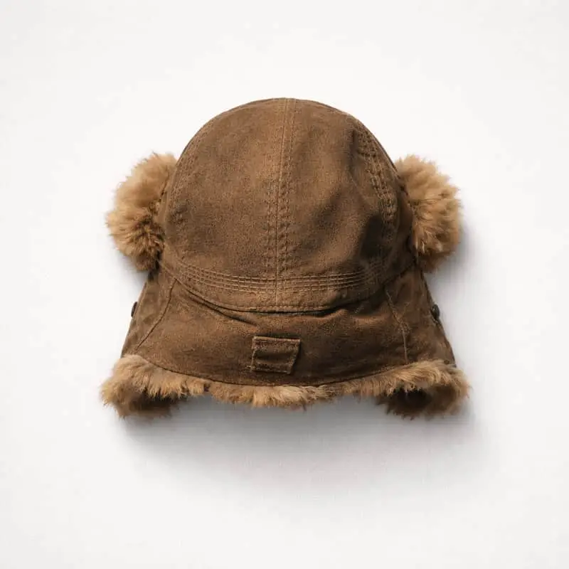 Premium Stetson rabbit trapper hat