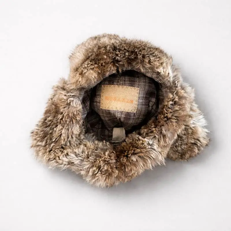 Premium Stetson rabbit trapper hat