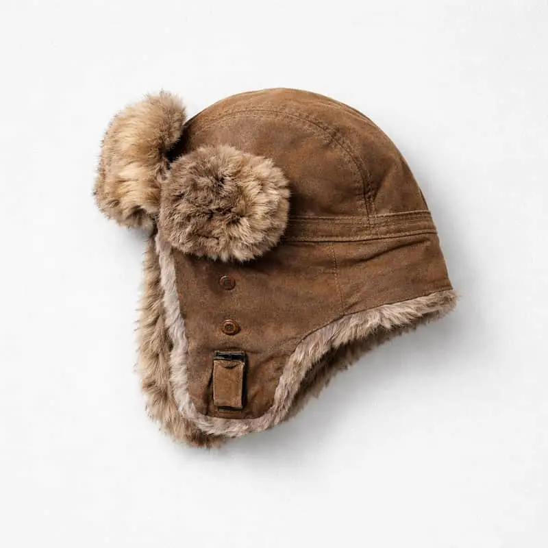 Premium Stetson rabbit trapper hat