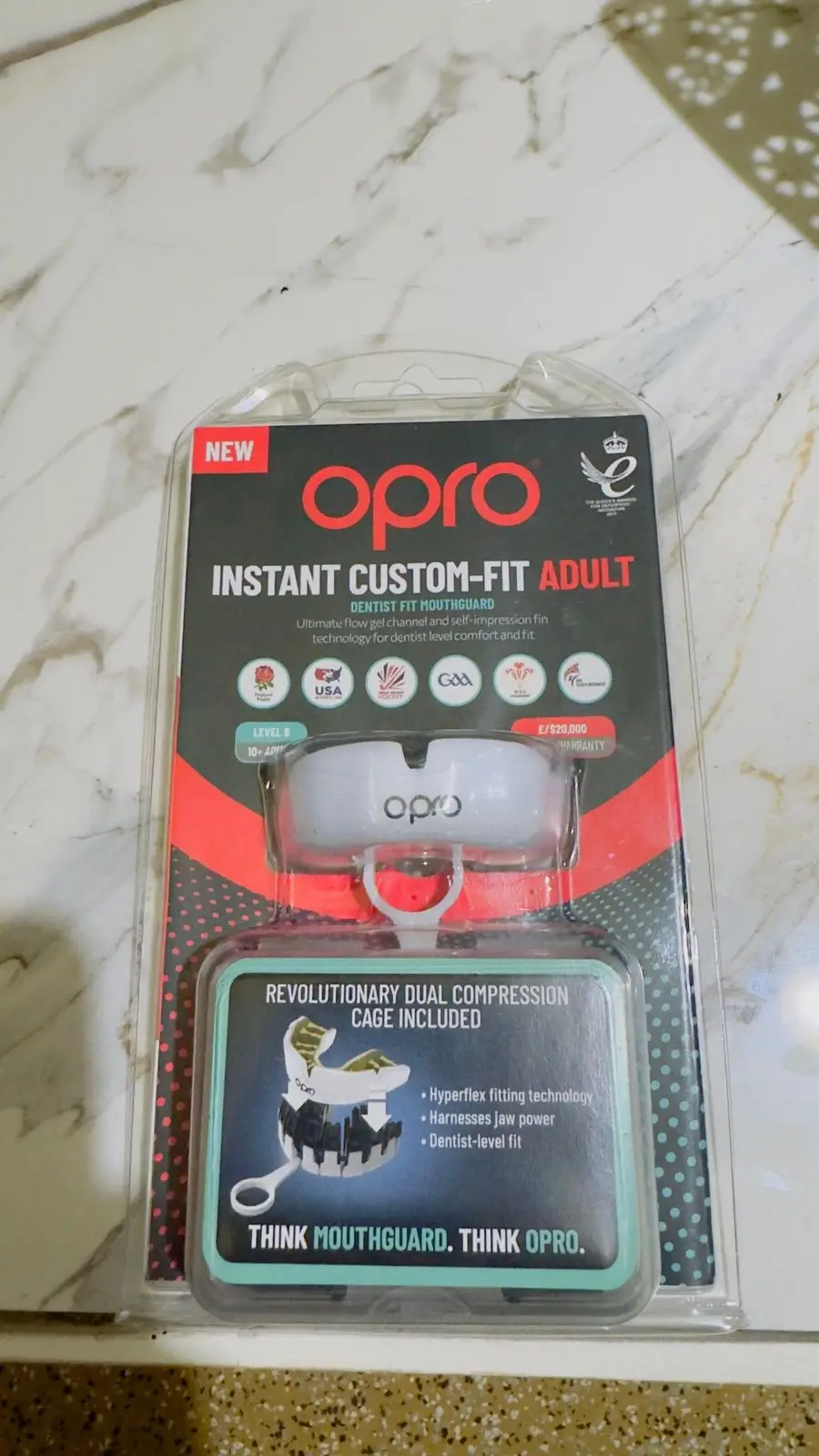 OPRO OPRO Instant Custom-Fit Adult Mouthguard