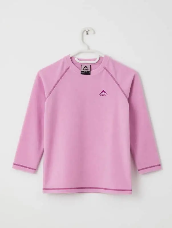 K-Way K-Way Kids Pink Fleece Long Sleeve Top