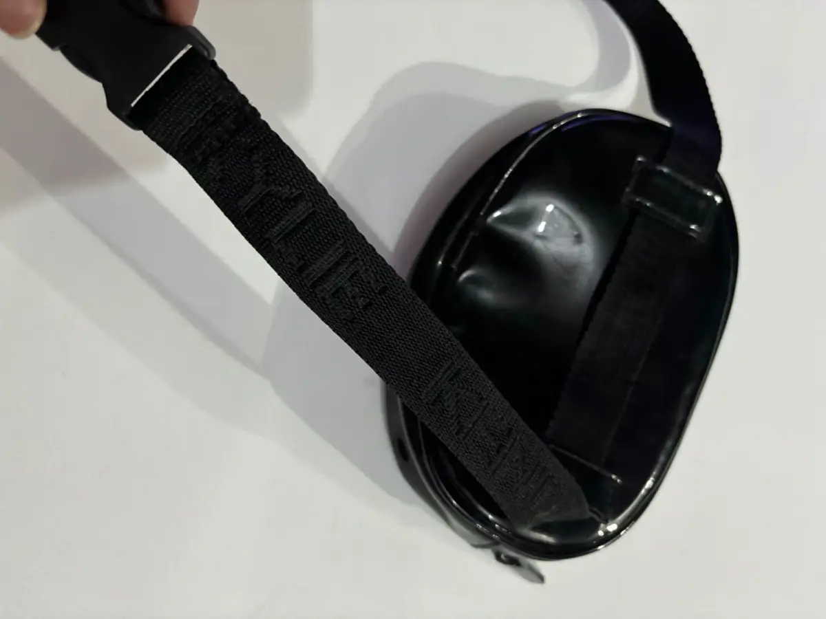 Kendall + Kylie Black Patent Waist Bag