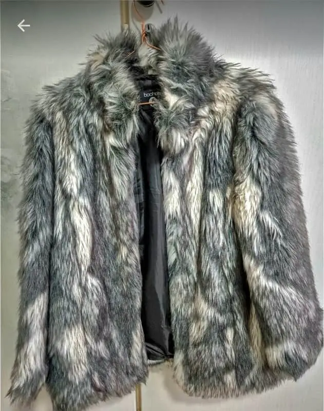 Boohoo Boohoo Faux Fur Coat