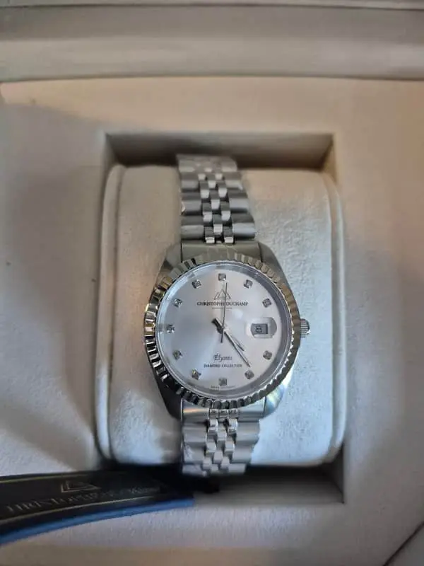 Christophe Duchamp Brand New Christophe Duchamp Élysées Diamond Collection Ladies Watch