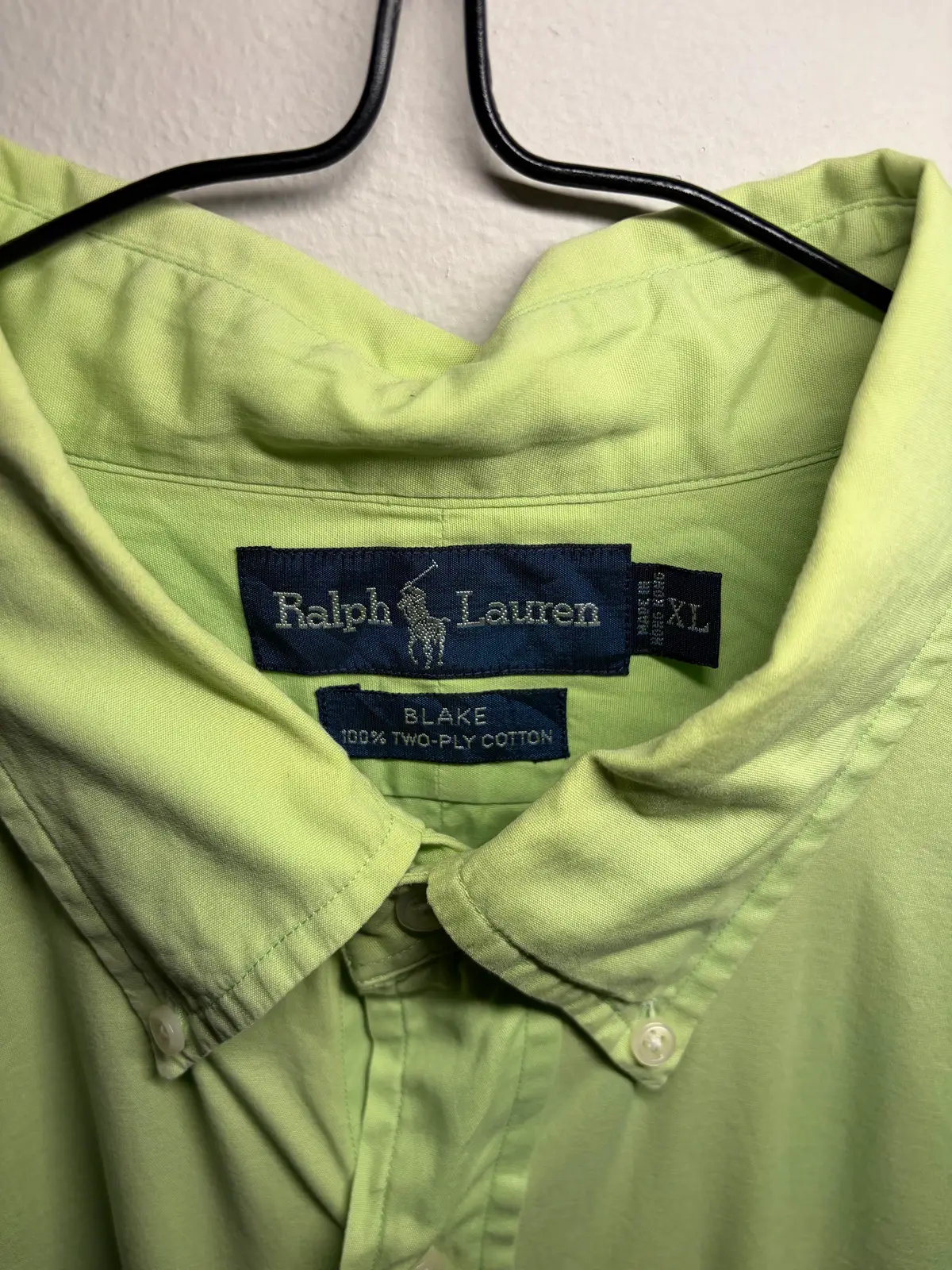 Green Ralph Lauren Button Up