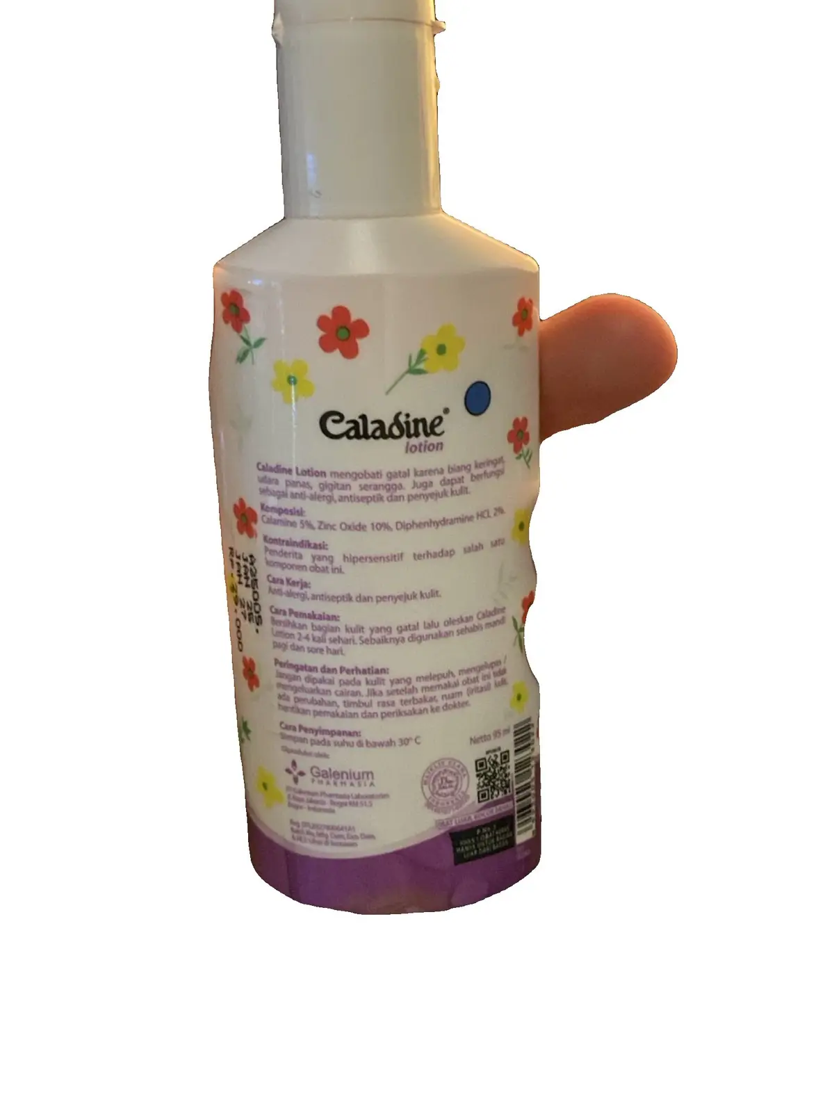 Caladine Caladine White & Purple Lotion 85ml Anti-Allergic Skin Soothing