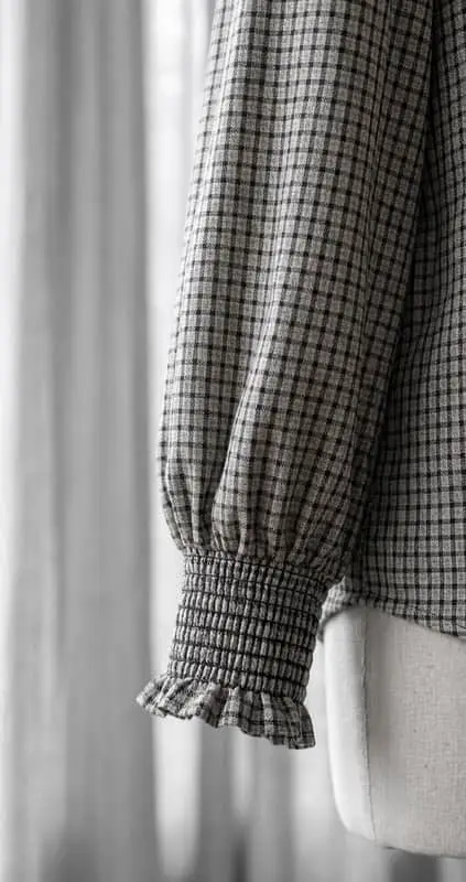 Forever New Adele Micro Check Top