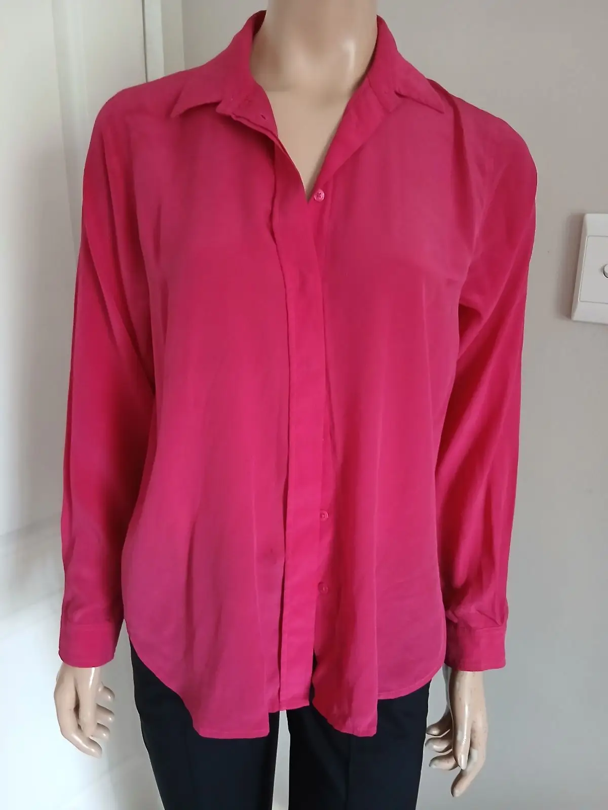Country Road Pink Long Sleeve Button-Up Shirt