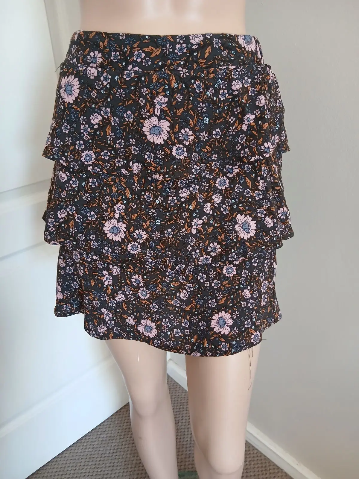 Cotton On Cotton On Floral Tiered Mini Skirt