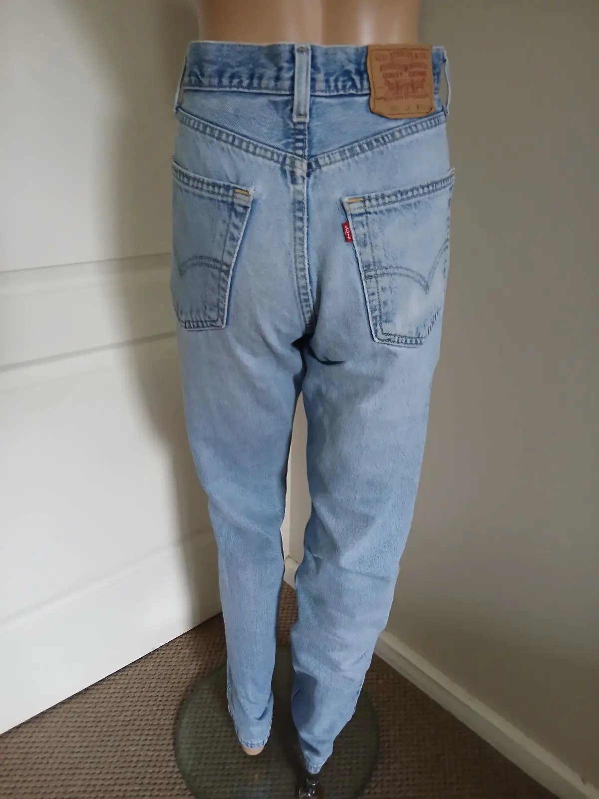 Levi's Light Wash High Waisted Jeans