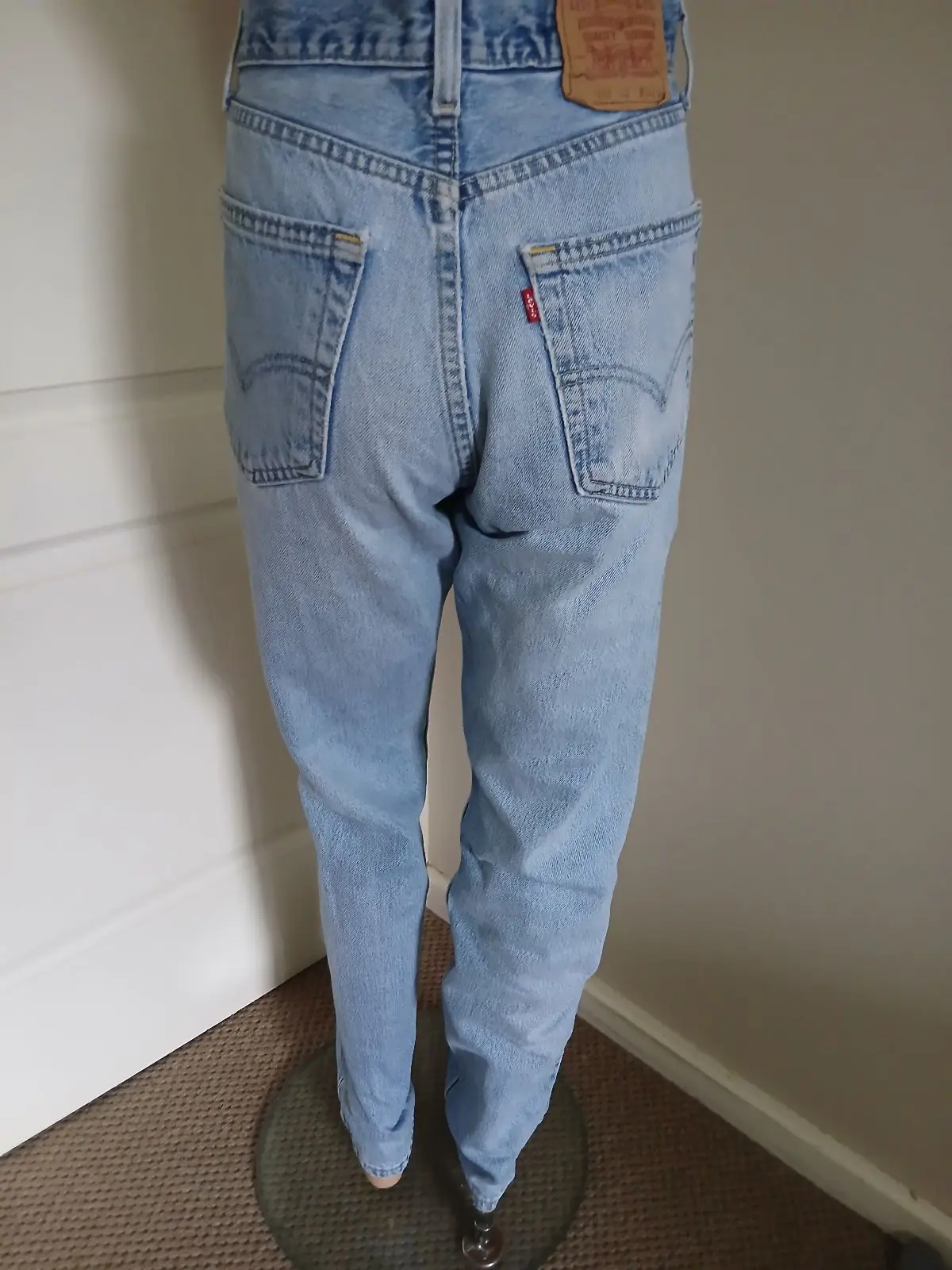 Levi's Light Wash High Waisted Jeans