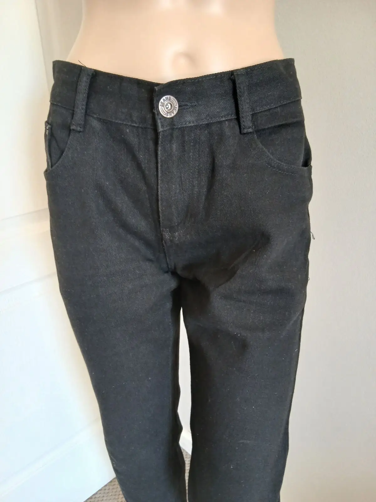 Levi's Black Straight Leg Jeans