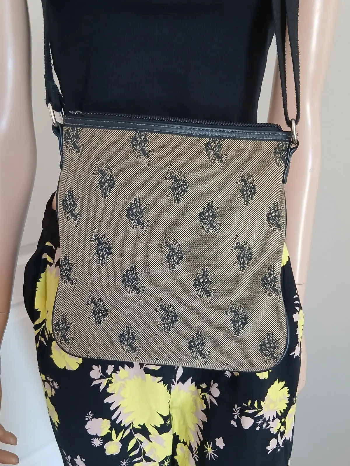 U.S. Polo Assn. Monogram Crossbody Bag