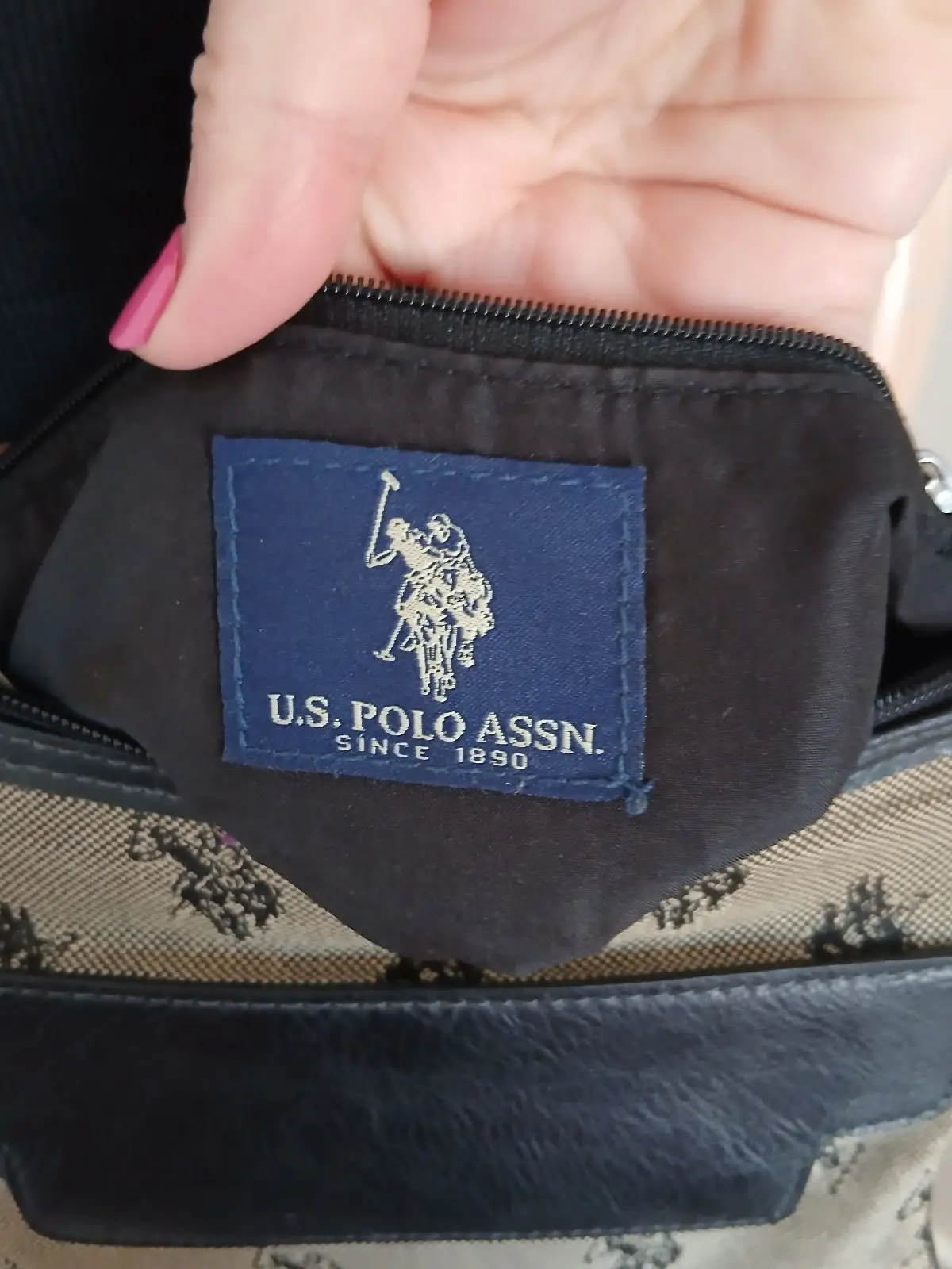 U.S. Polo Assn. Monogram Crossbody Bag
