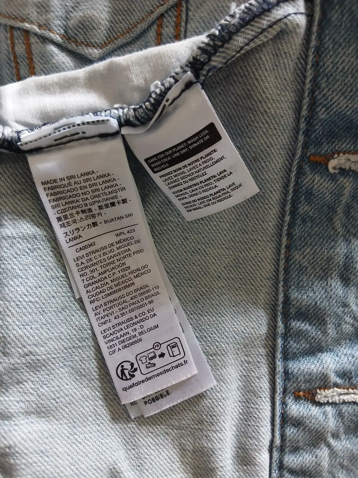 Levi's Light Wash Denim Jacket