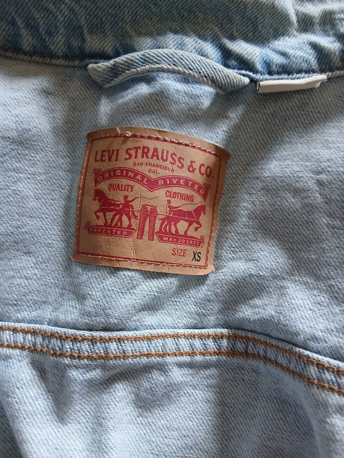 Levi's Light Wash Denim Jacket