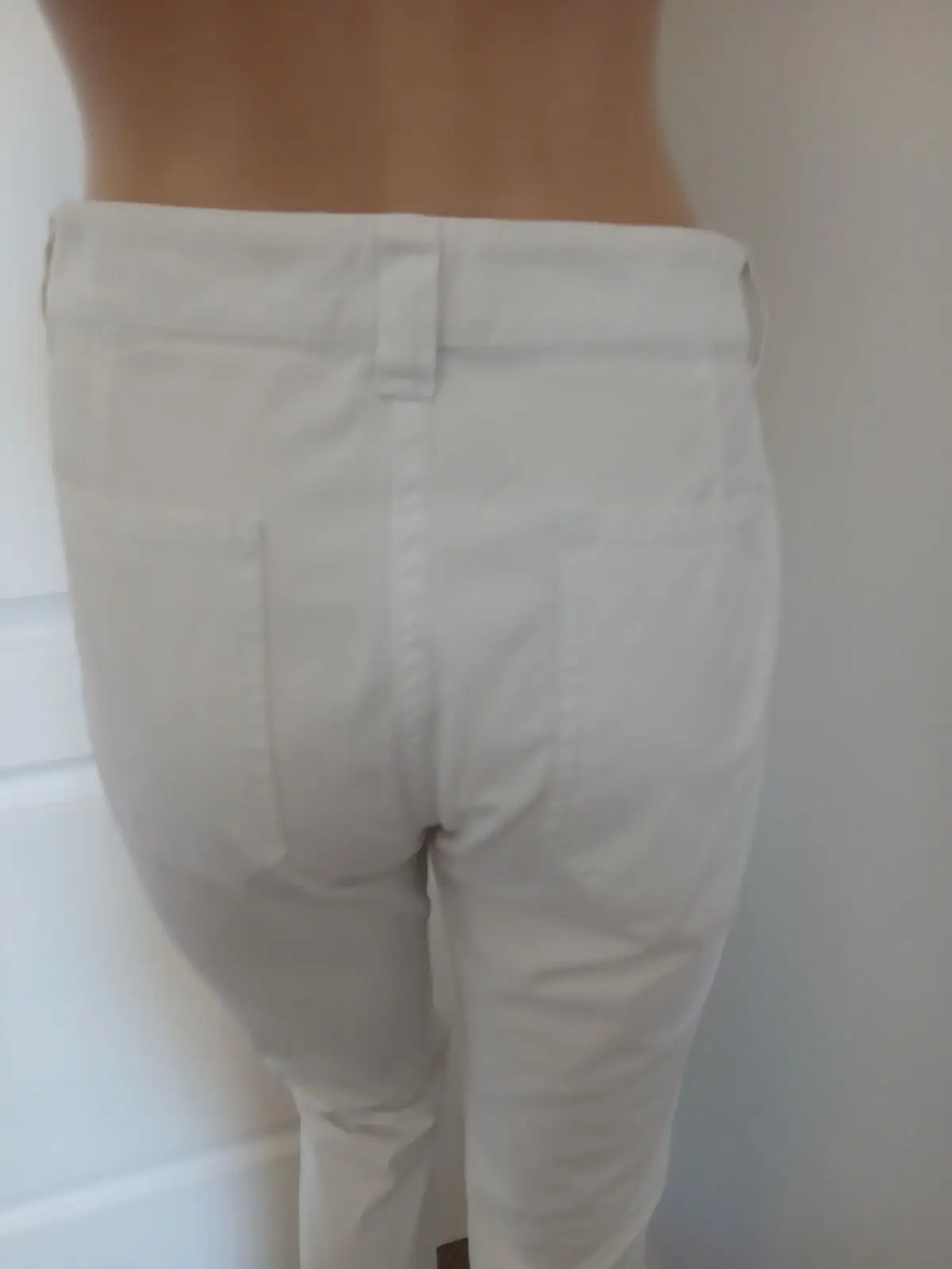 Country Road White Cropped Pants