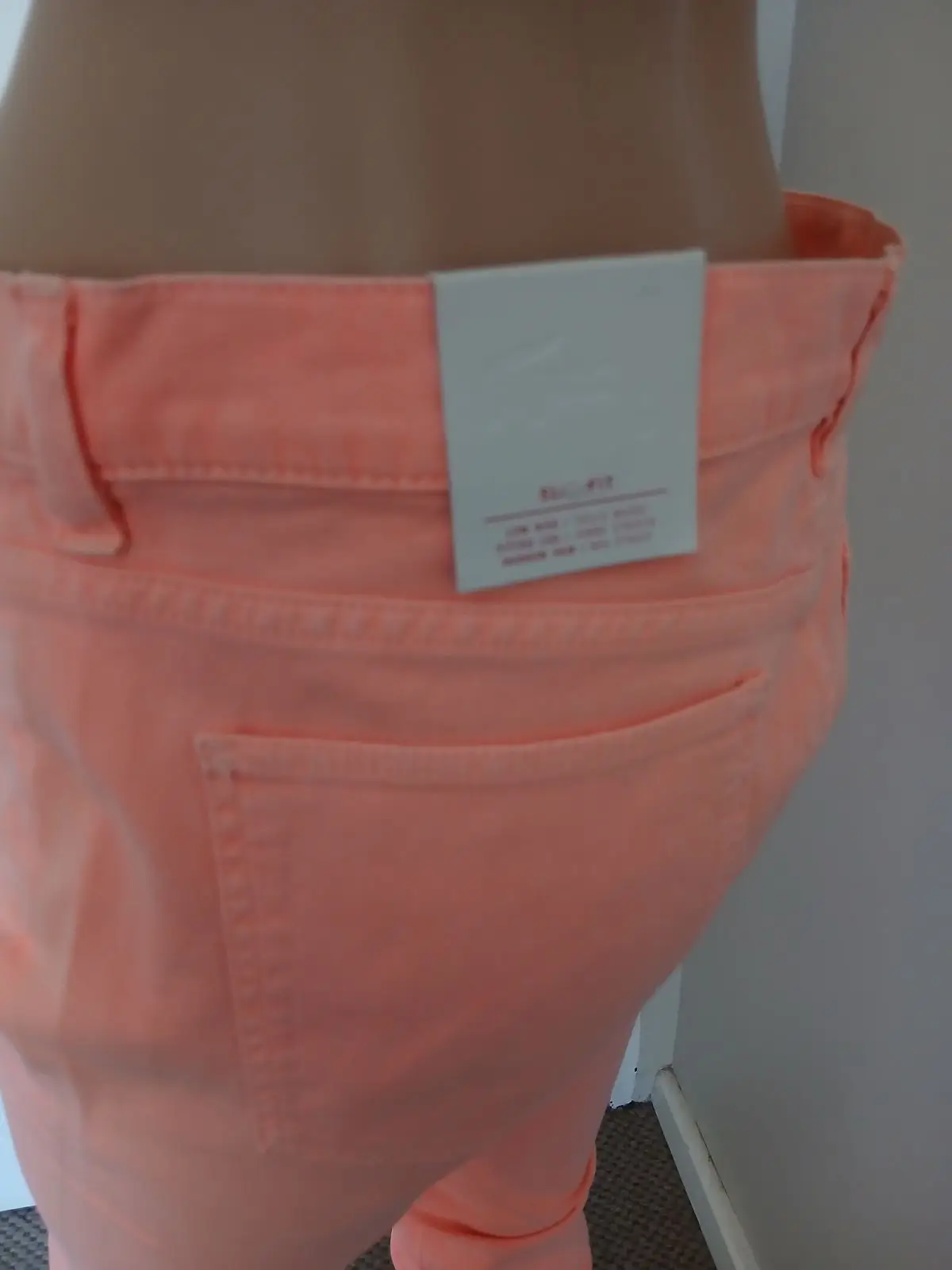 Lacoste Peach Skinny Jeans