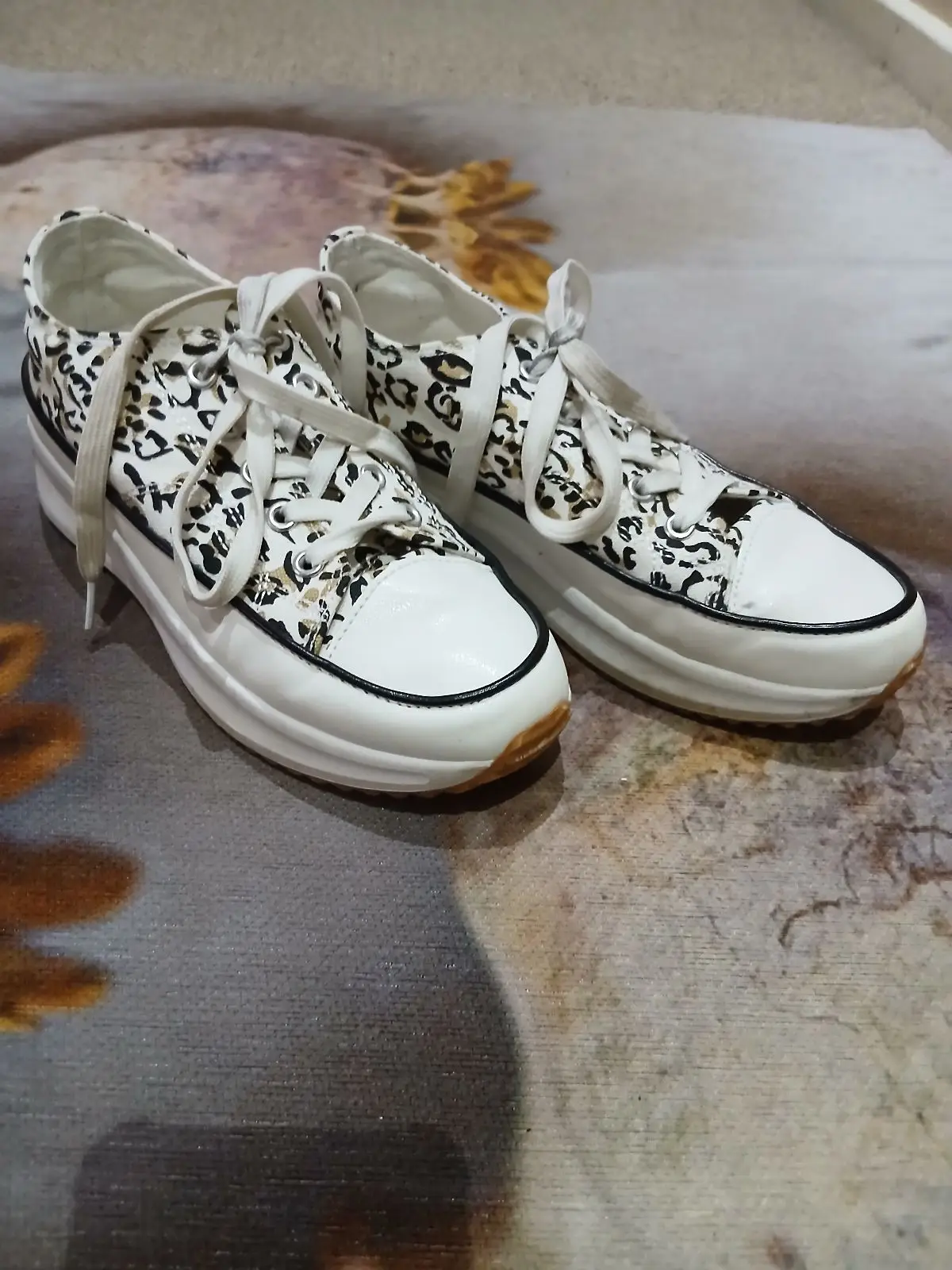 Woolworths Leopard Print Platform Sneakers