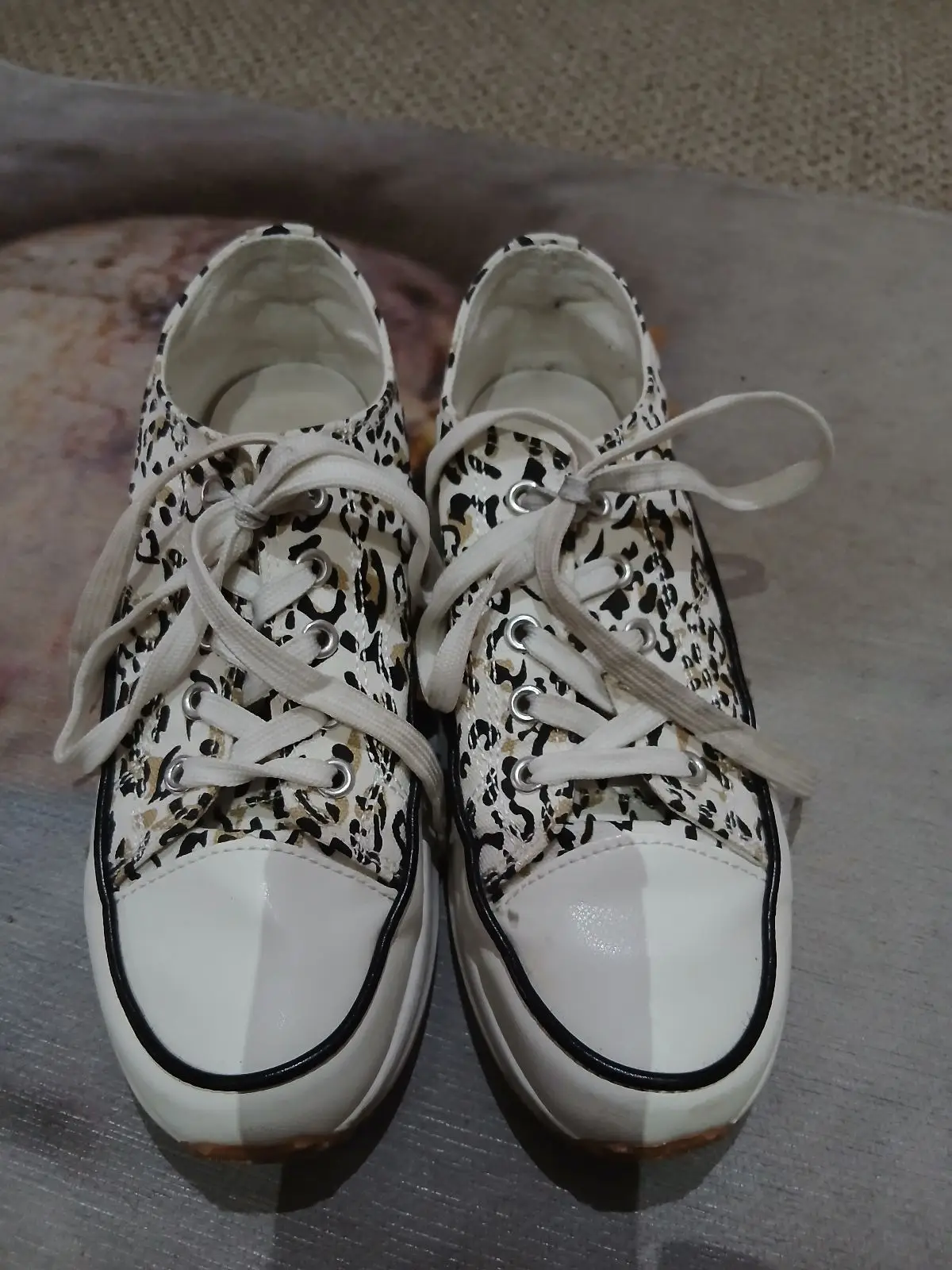 Woolworths Leopard Print Platform Sneakers
